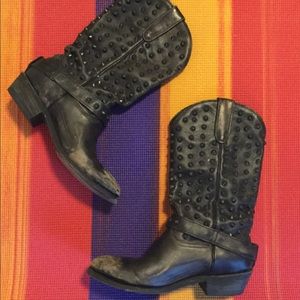 ASH studded cow girl boots